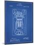 PP1083-Blueprint T. A. Edison Vote Recorder Patent Poster-Cole Borders-Mounted Giclee Print