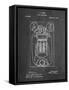 PP1083-Chalkboard T. A. Edison Vote Recorder Patent Poster-Cole Borders-Framed Stretched Canvas