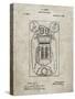 PP1083-Sandstone T. A. Edison Vote Recorder Patent Poster-Cole Borders-Stretched Canvas