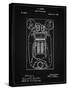 PP1083-Vintage Black T. A. Edison Vote Recorder Patent Poster-Cole Borders-Stretched Canvas