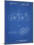 PP1084-Blueprint Tandem Bicycle Patent Poster-Cole Borders-Mounted Giclee Print