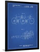 PP1084-Blueprint Tandem Bicycle Patent Poster-Cole Borders-Framed Premium Giclee Print