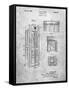 PP1088-Slate Telephone Booth Patent Poster-Cole Borders-Framed Stretched Canvas