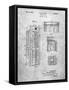 PP1088-Slate Telephone Booth Patent Poster-Cole Borders-Framed Stretched Canvas