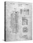 PP1088-Slate Telephone Booth Patent Poster-Cole Borders-Stretched Canvas