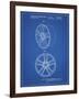 PP1091-Blueprint Tesla Car Wheels Patent Poster-Cole Borders-Framed Giclee Print