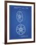 PP1091-Blueprint Tesla Car Wheels Patent Poster-Cole Borders-Framed Giclee Print