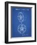 PP1091-Blueprint Tesla Car Wheels Patent Poster-Cole Borders-Framed Giclee Print