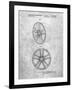 PP1091-Slate Tesla Car Wheels Patent Poster-Cole Borders-Framed Giclee Print