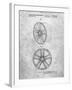 PP1091-Slate Tesla Car Wheels Patent Poster-Cole Borders-Framed Giclee Print