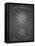 PP1092-Black Grid Tesla Coil Patent Poster-Cole Borders-Framed Stretched Canvas