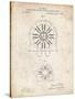 PP1092-Vintage Parchment Tesla Coil Patent Poster-Cole Borders-Stretched Canvas