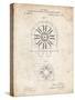 PP1092-Vintage Parchment Tesla Coil Patent Poster-Cole Borders-Stretched Canvas