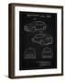 PP1093-Vintage Black Tesla Model S Poster-Cole Borders-Framed Giclee Print