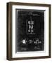 PP1095-Black Grunge Tesla Regulator for Alternate Current Motor Patent Poster-Cole Borders-Framed Premium Giclee Print