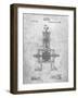 PP1096-Slate Tesla Steam Engine Patent Poster-Cole Borders-Framed Giclee Print