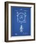 PP1097-Blueprint Tesla Turbine Patent Poster-Cole Borders-Framed Giclee Print