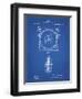 PP1097-Blueprint Tesla Turbine Patent Poster-Cole Borders-Framed Giclee Print