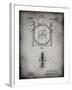 PP1097-Faded Grey Tesla Turbine Patent Poster-Cole Borders-Framed Giclee Print