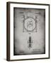 PP1097-Faded Grey Tesla Turbine Patent Poster-Cole Borders-Framed Giclee Print