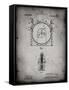 PP1097-Faded Grey Tesla Turbine Patent Poster-Cole Borders-Framed Stretched Canvas
