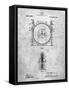 PP1097-Slate Tesla Turbine Patent Poster-Cole Borders-Framed Stretched Canvas