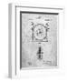 PP1097-Slate Tesla Turbine Patent Poster-Cole Borders-Framed Giclee Print