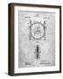 PP1097-Slate Tesla Turbine Patent Poster-Cole Borders-Framed Giclee Print