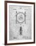 PP1097-Slate Tesla Turbine Patent Poster-Cole Borders-Framed Giclee Print