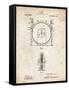 PP1097-Vintage Parchment Tesla Turbine Patent Poster-Cole Borders-Framed Stretched Canvas