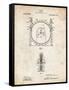 PP1097-Vintage Parchment Tesla Turbine Patent Poster-Cole Borders-Framed Stretched Canvas