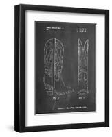 PP1098-Chalkboard Texas Boot Company 1983 Cowboy Boots Patent Poster-Cole Borders-Framed Giclee Print