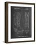 PP1098-Chalkboard Texas Boot Company 1983 Cowboy Boots Patent Poster-Cole Borders-Framed Giclee Print