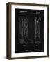 PP1098-Vintage Black Texas Boot Company 1983 Cowboy Boots Patent Poster-Cole Borders-Framed Giclee Print