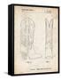 PP1098-Vintage Parchment Texas Boot Company 1983 Cowboy Boots Patent Poster-Cole Borders-Framed Stretched Canvas