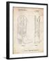 PP1098-Vintage Parchment Texas Boot Company 1983 Cowboy Boots Patent Poster-Cole Borders-Framed Giclee Print