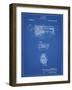 PP1099-Blueprint Thompson Submachine Gun Patent Poster-Cole Borders-Framed Giclee Print