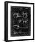 PP11 Black Grunge-Borders Cole-Framed Giclee Print