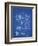 PP11 Blueprint-Borders Cole-Framed Giclee Print