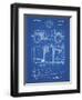 PP11 Blueprint-Borders Cole-Framed Giclee Print