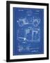 PP11 Blueprint-Borders Cole-Framed Giclee Print