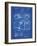 PP11 Blueprint-Borders Cole-Framed Giclee Print