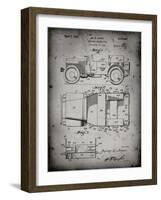 PP11 Faded Grey-Borders Cole-Framed Giclee Print