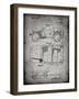 PP11 Faded Grey-Borders Cole-Framed Giclee Print