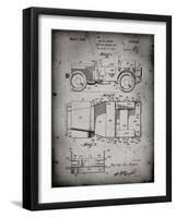 PP11 Faded Grey-Borders Cole-Framed Giclee Print