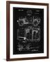 PP11 Vintage Black-Borders Cole-Framed Giclee Print