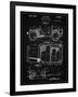 PP11 Vintage Black-Borders Cole-Framed Giclee Print
