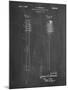 PP1102-Chalkboard Toothbrush Flexible Head Patent Poster-Cole Borders-Mounted Giclee Print