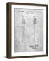 PP1102-Slate Toothbrush Flexible Head Patent Poster-Cole Borders-Framed Giclee Print