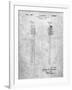 PP1102-Slate Toothbrush Flexible Head Patent Poster-Cole Borders-Framed Giclee Print